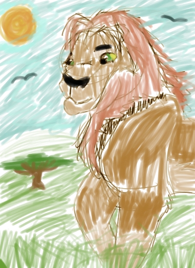 You can tell I tried sketching first, and maybe used layers.