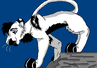 I loved drawing characters standing on rocks. There will be more.