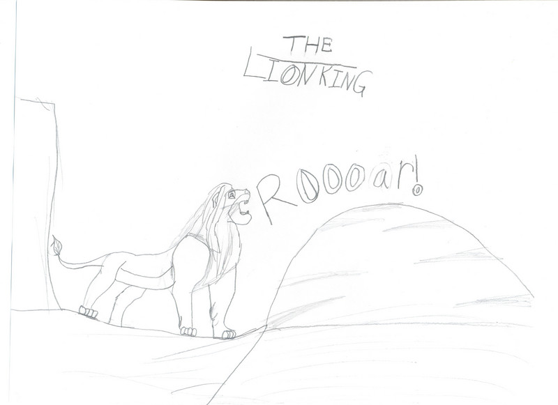 Simba - The very first photo I uploaded to the internet on TLKFAA.