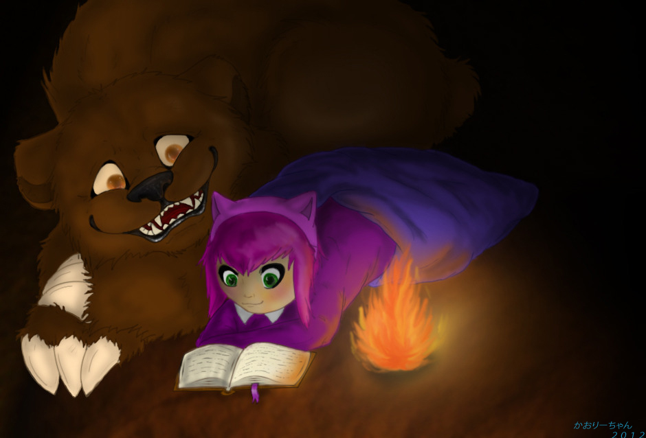 LoL Annie/Tibbers - Colored