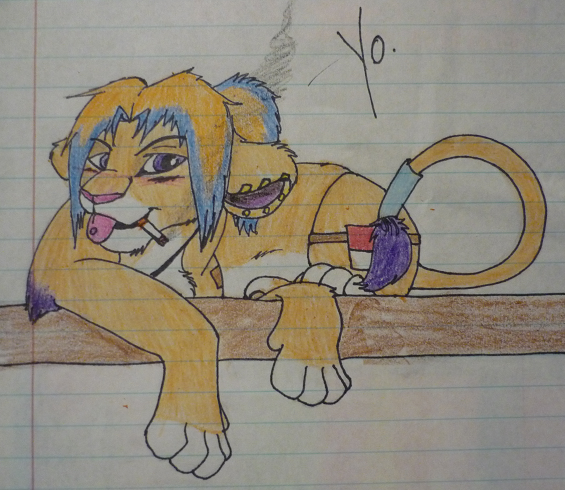 Someone's character probably