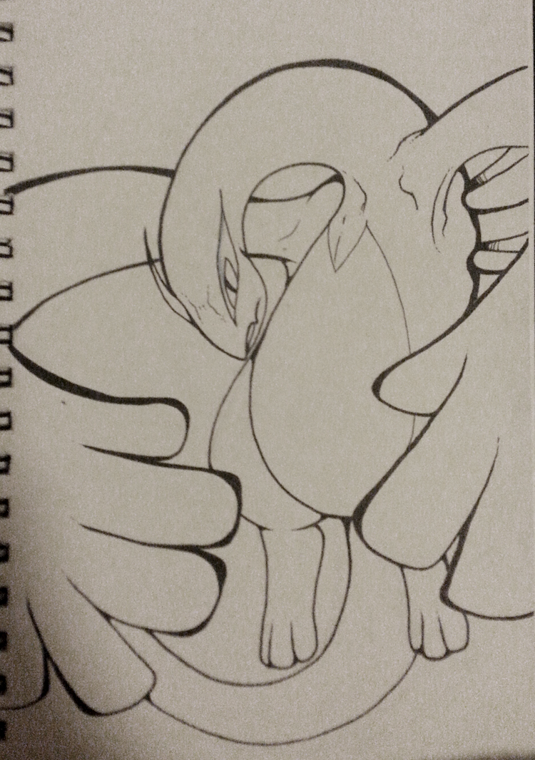 Lugia - ink